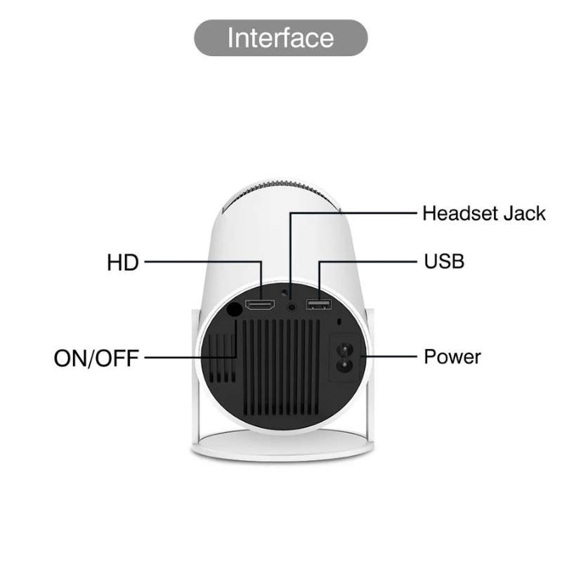 Oulumi™ Hy300 Smart Projector